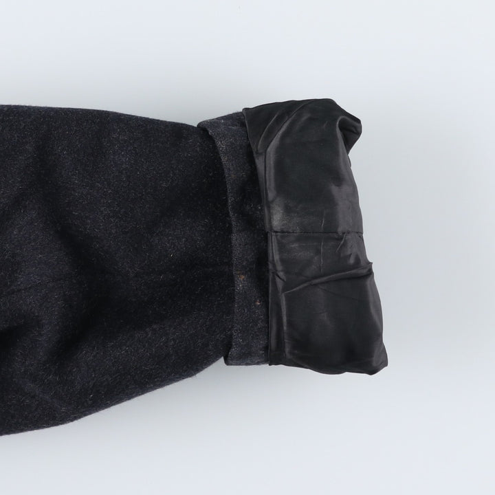 Burberry's BURBERRY LONDON padded half coat, men's size L wool Charcoal Vintage Second Hand