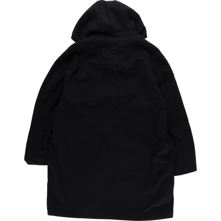 Burberry's BURBERRY LONDON hooded half coat, men's size M wool navy blue type Vintage Second Hand