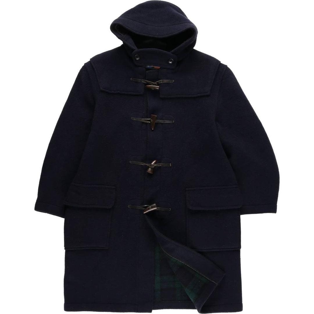 90'S Gloverall duffle coat, made in England, men's size L, vintage wool navy blue type Vintage Second Hand