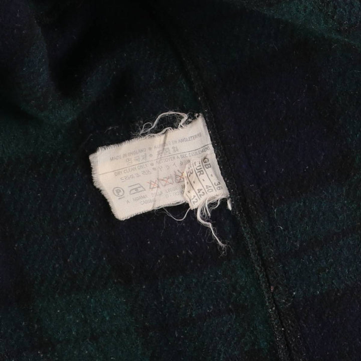 90'S Gloverall duffle coat, made in England, men's size L, vintage wool navy blue type Vintage Second Hand