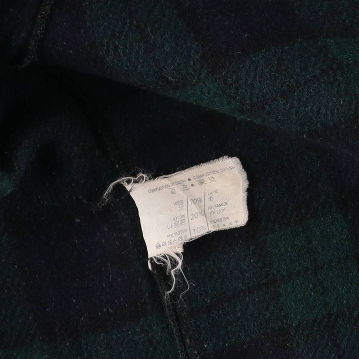 90'S Gloverall duffle coat, made in England, men's size L, vintage wool navy blue type Vintage Second Hand