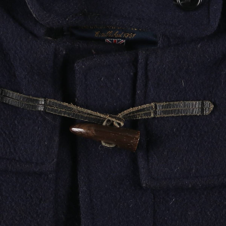 90'S Gloverall duffle coat, made in England, men's size L, vintage wool navy blue type Vintage Second Hand