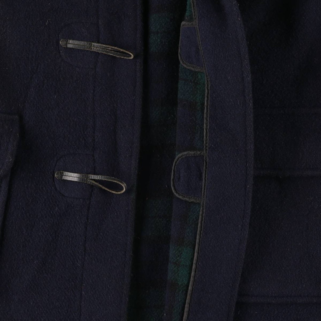 90'S Gloverall duffle coat, made in England, men's size L, vintage wool navy blue type Vintage Second Hand