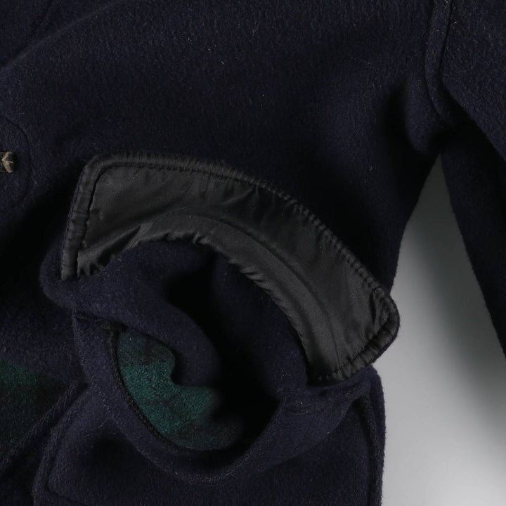 90'S Gloverall duffle coat, made in England, men's size L, vintage wool navy blue type Vintage Second Hand