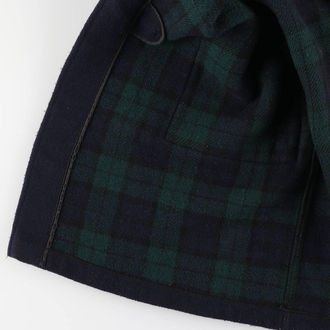 90'S Gloverall duffle coat, made in England, men's size L, vintage wool navy blue type Vintage Second Hand