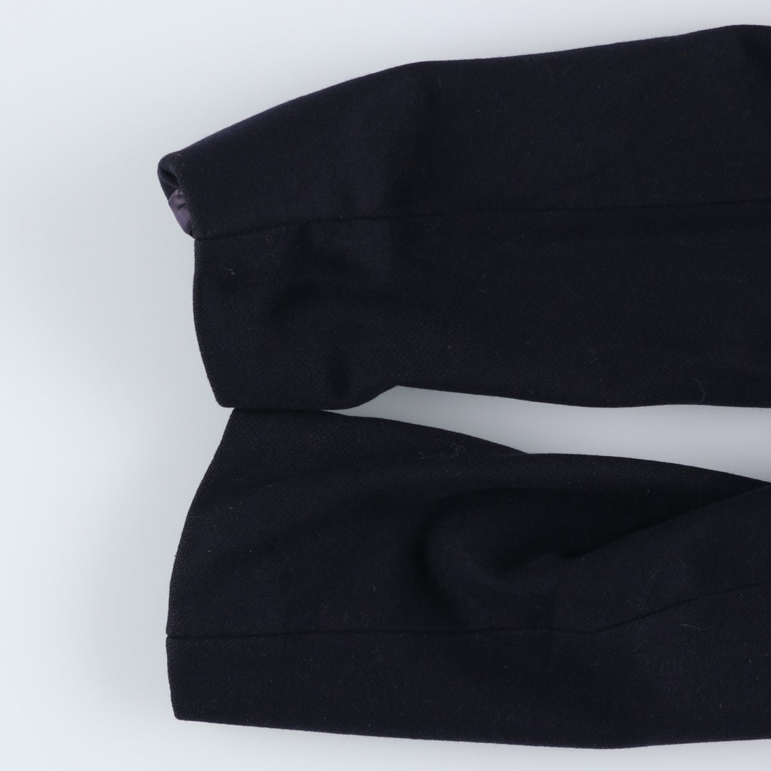 Burberry's peacoat, men's size L unclear navy blue type Vintage Second Hand