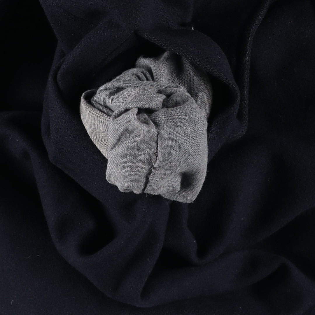 Burberry's peacoat, men's size L unclear navy blue type Vintage Second Hand