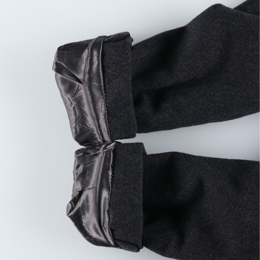 Burberry's double-breasted peak lapel chester coat, men's size M unclear Charcoal Vintage Second Hand