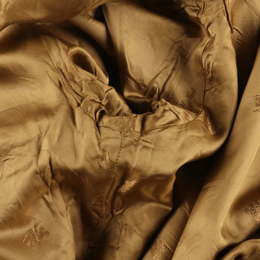 Burberry's wool half coat, made in England, size L wool Camel type Vintage Second Hand