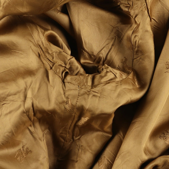 Burberry's wool half coat, made in England, size L wool Camel type Vintage Second Hand