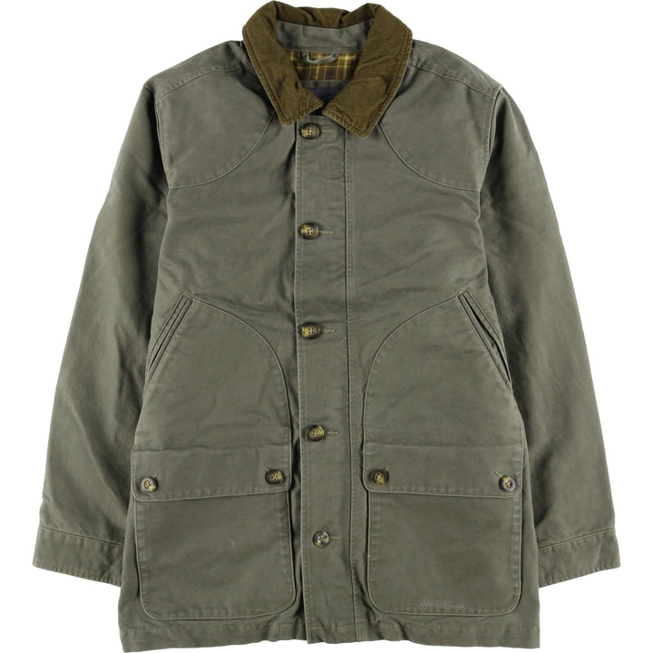 Eddie Bauer Duck Hunting Jacket, Men's Size L cotton Khaki type Vintage Second Hand