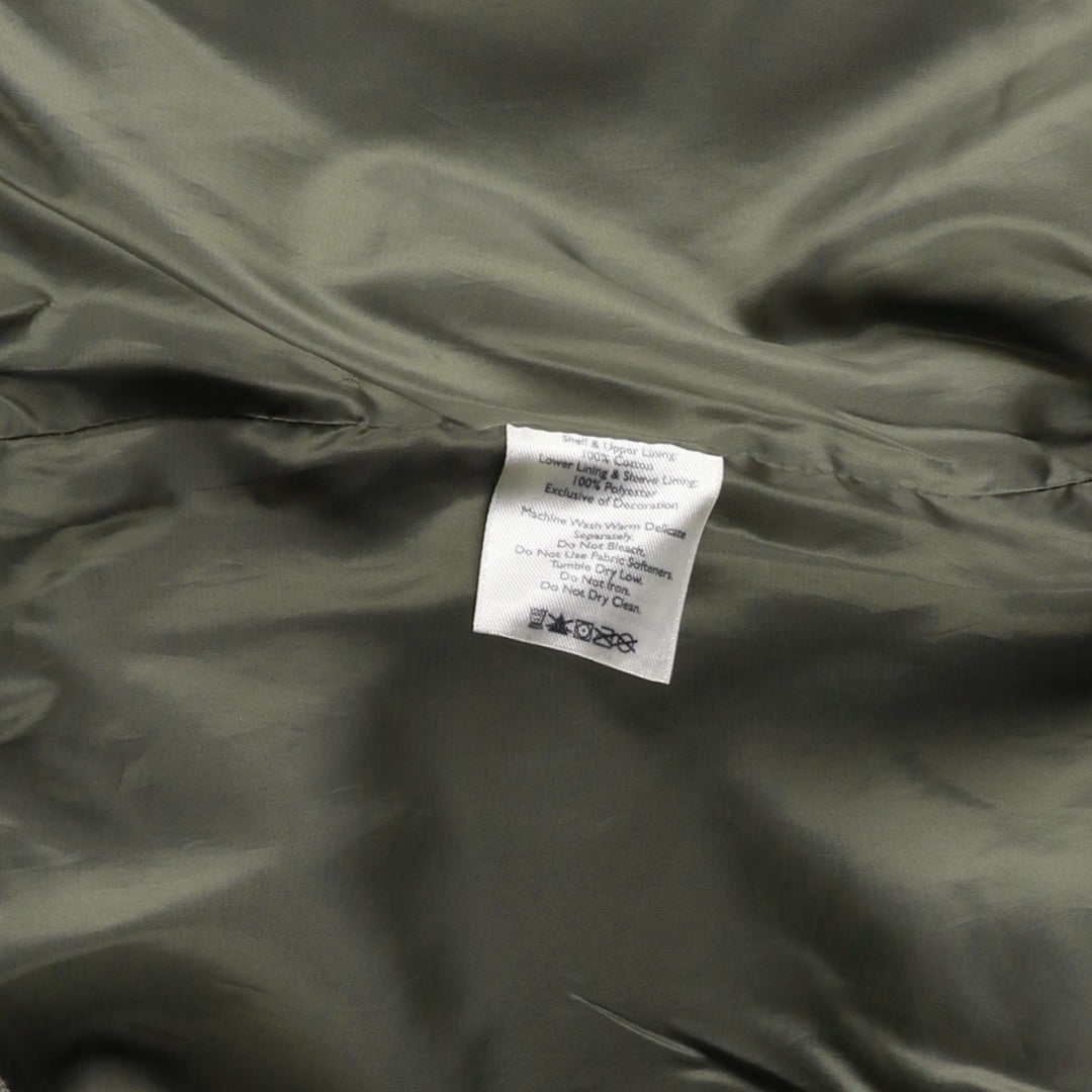 Eddie Bauer Duck Hunting Jacket, Men's Size L cotton Khaki type Vintage Second Hand