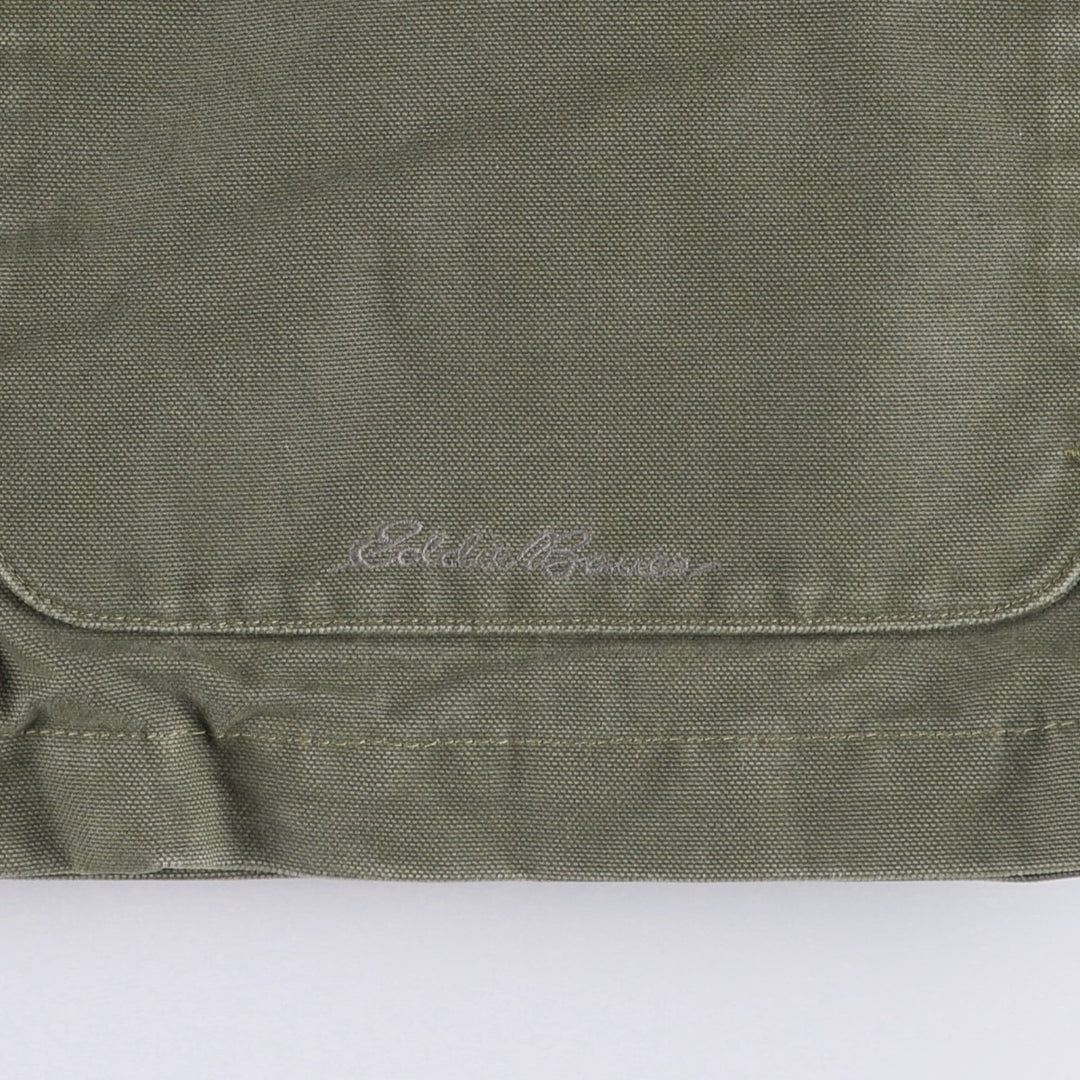 Eddie Bauer Duck Hunting Jacket, Men's Size L cotton Khaki type Vintage Second Hand