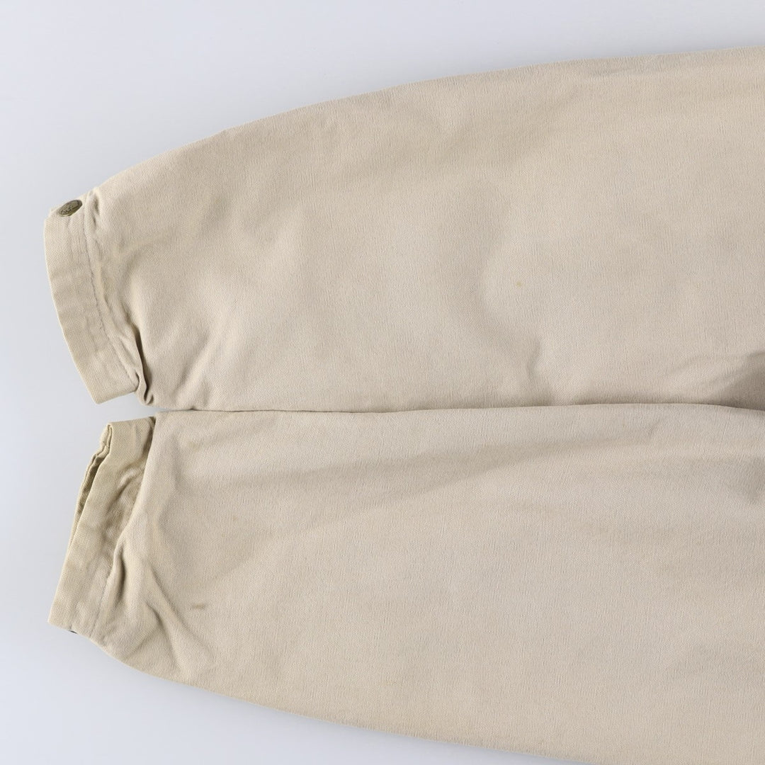 WOOLRICH padded duck hunting jacket, made in the USA, men's size M, vintage cotton ivory Vintage Second Hand