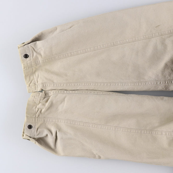 WOOLRICH padded duck hunting jacket, made in the USA, men's size M, vintage cotton ivory Vintage Second Hand