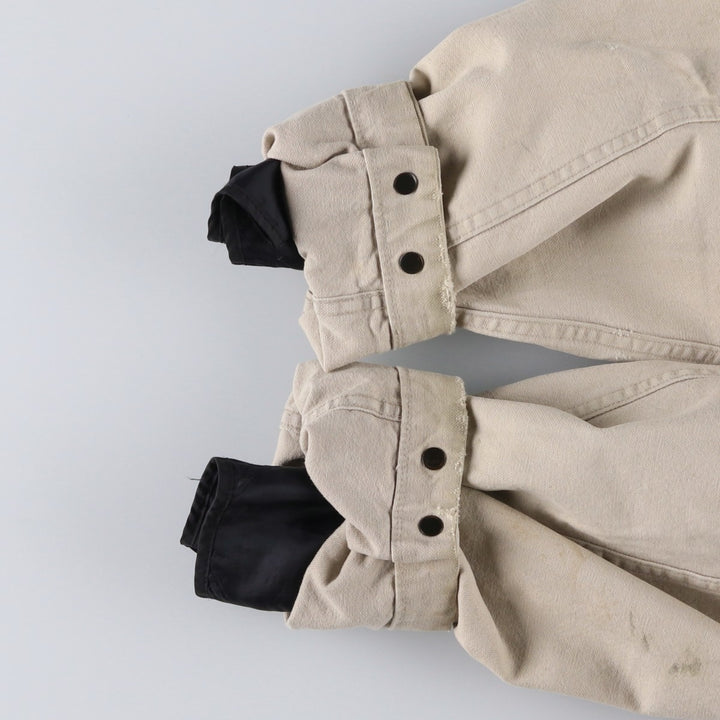 WOOLRICH Vintage Padded Duck Hunting Jacket, Made in USA, Men's Size XL cotton ivory Vintage Second Hand