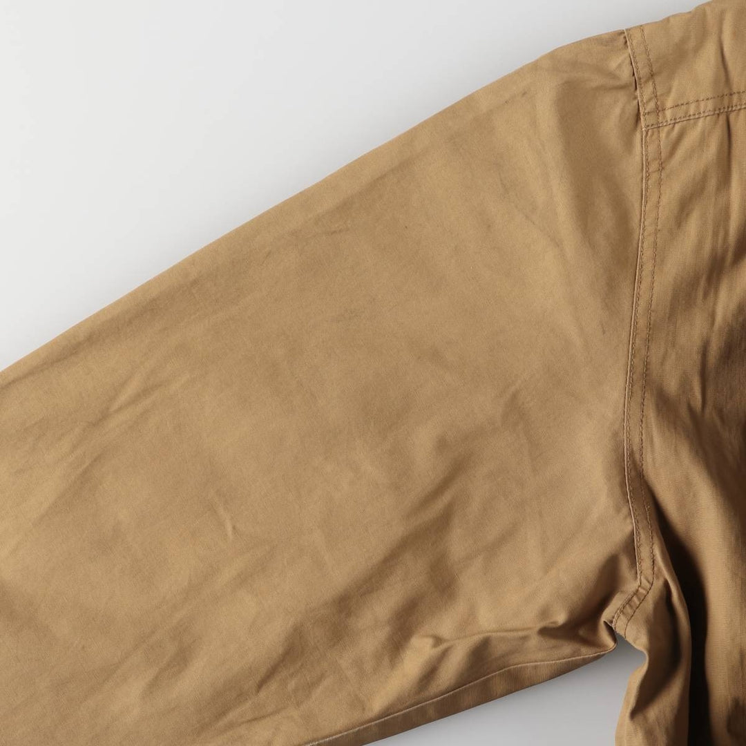 90'S J.Crew Vintage Hunting Jacket, Men's Size XL cotton brown type Vintage Second Hand