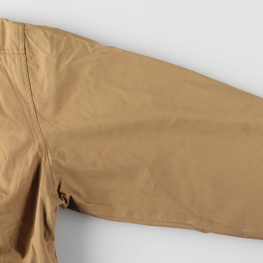 90'S J.Crew Vintage Hunting Jacket, Men's Size XL cotton brown type Vintage Second Hand