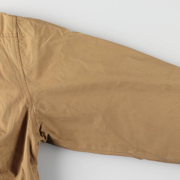 90'S J.Crew Vintage Hunting Jacket, Men's Size XL cotton brown type Vintage Second Hand