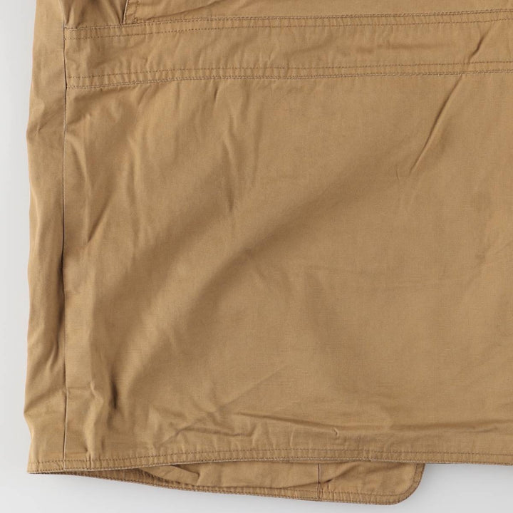 90'S J.Crew Vintage Hunting Jacket, Men's Size XL cotton brown type Vintage Second Hand