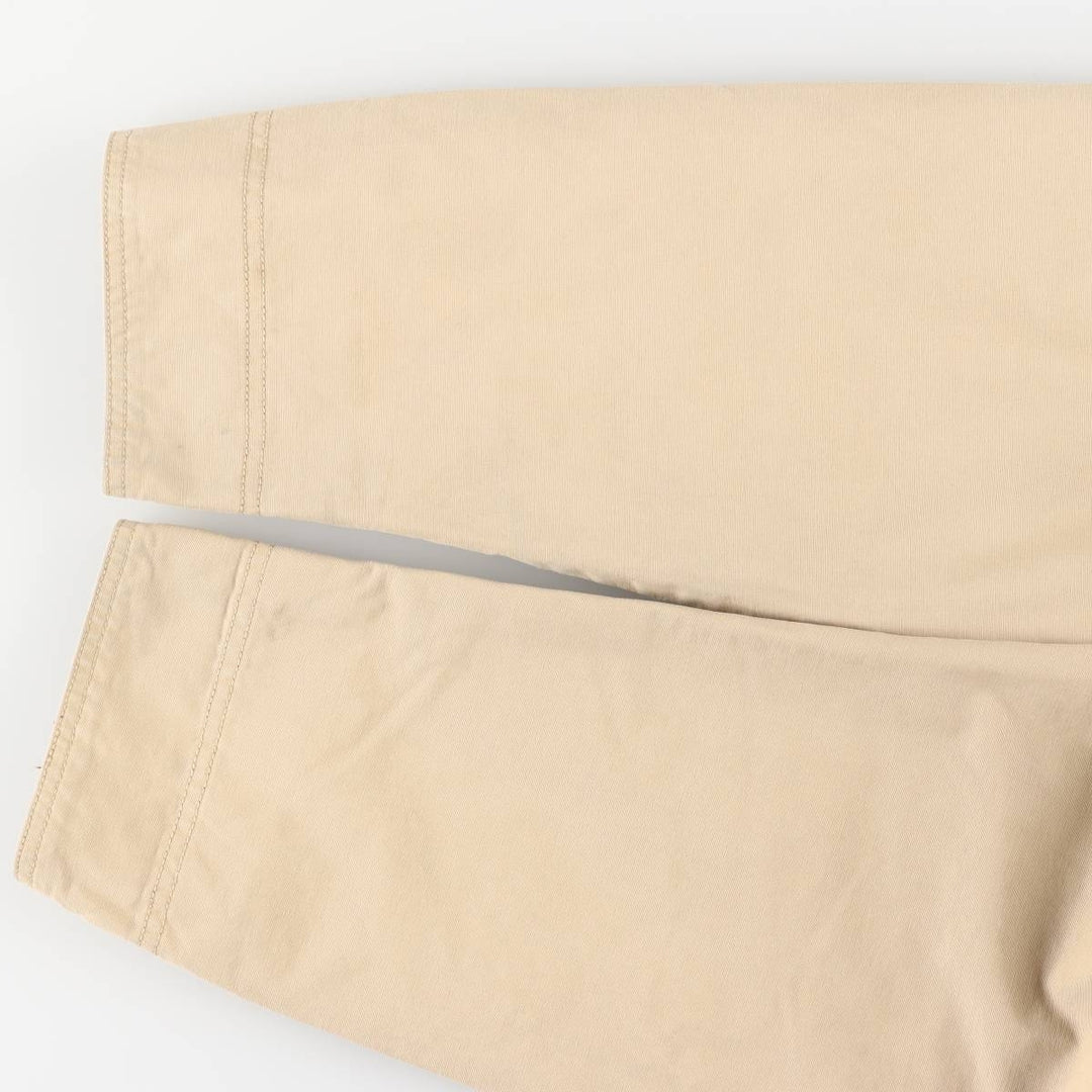 90s-00'S LLBean Duck Hunting Jacket, Men's Size L cotton Beige type Vintage Second Hand