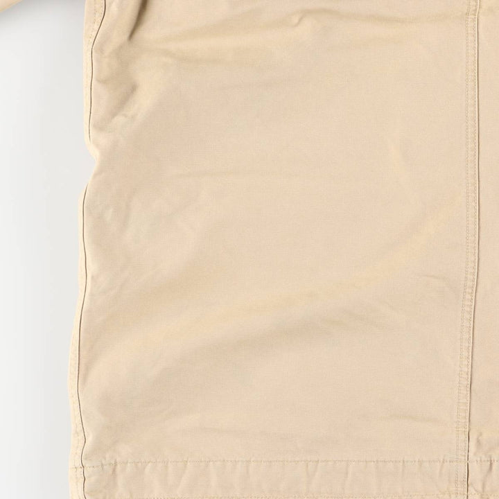 90s-00'S LLBean Duck Hunting Jacket, Men's Size L cotton Beige type Vintage Second Hand