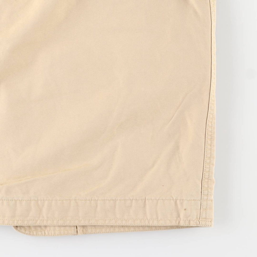 90s-00'S LLBean Duck Hunting Jacket, Men's Size L cotton Beige type Vintage Second Hand