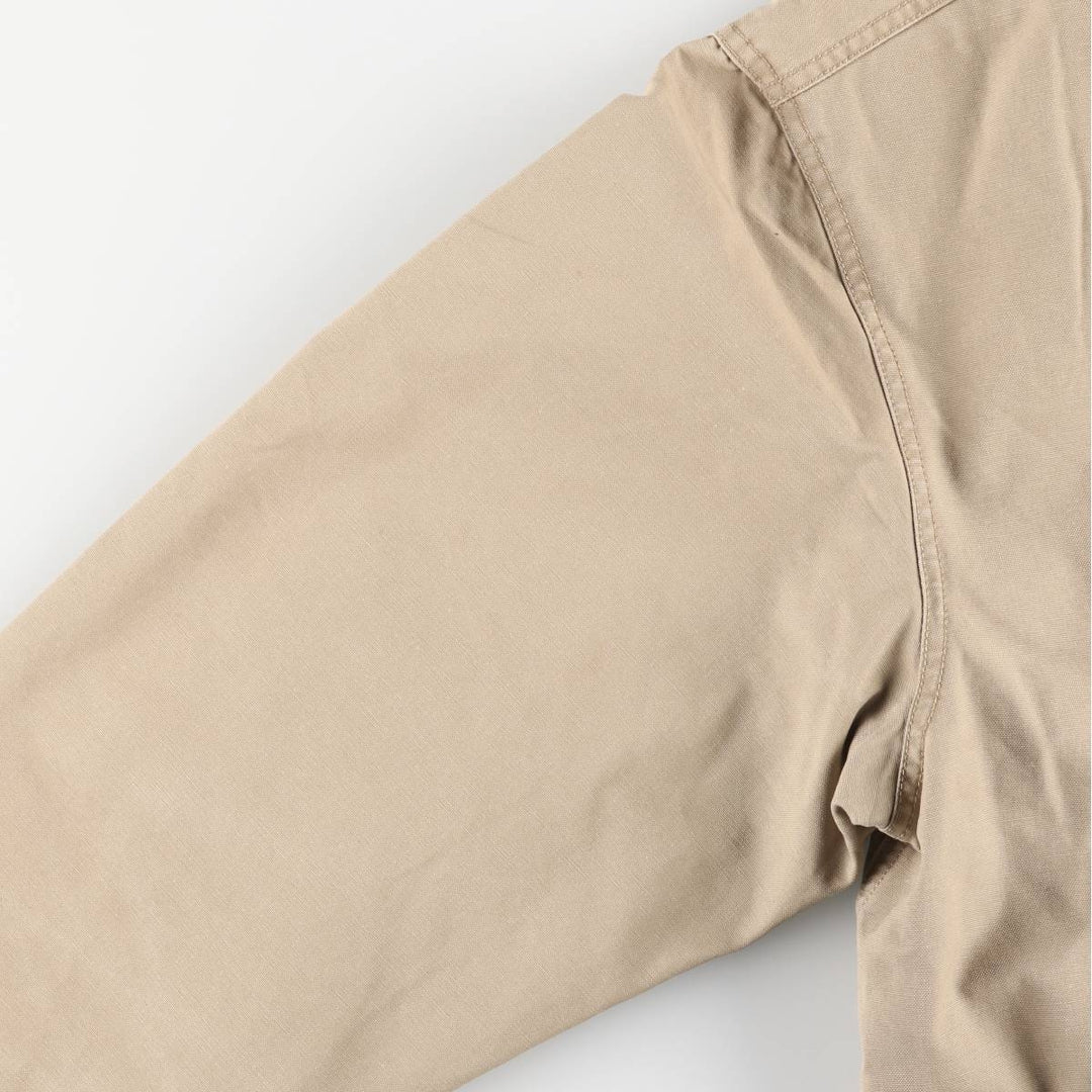 90s-00'S LLBean Duck Hunting Jacket, Men's XL cotton Beige type Vintage Second Hand