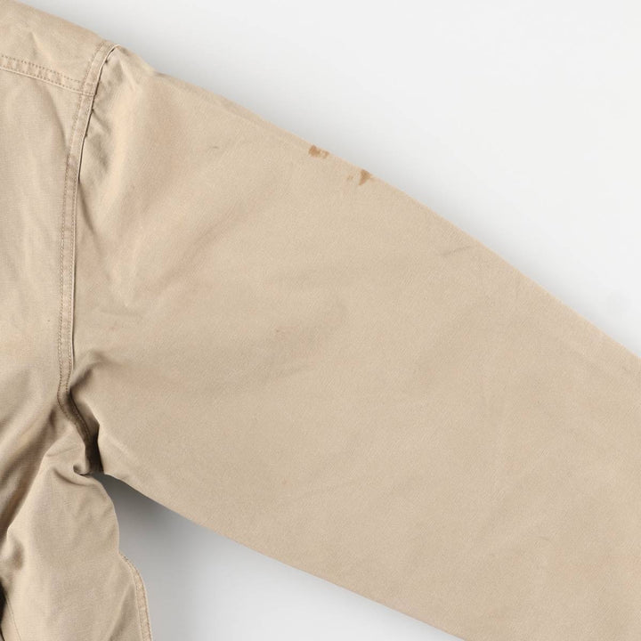 90s-00'S LLBean Duck Hunting Jacket, Men's XL cotton Beige type Vintage Second Hand