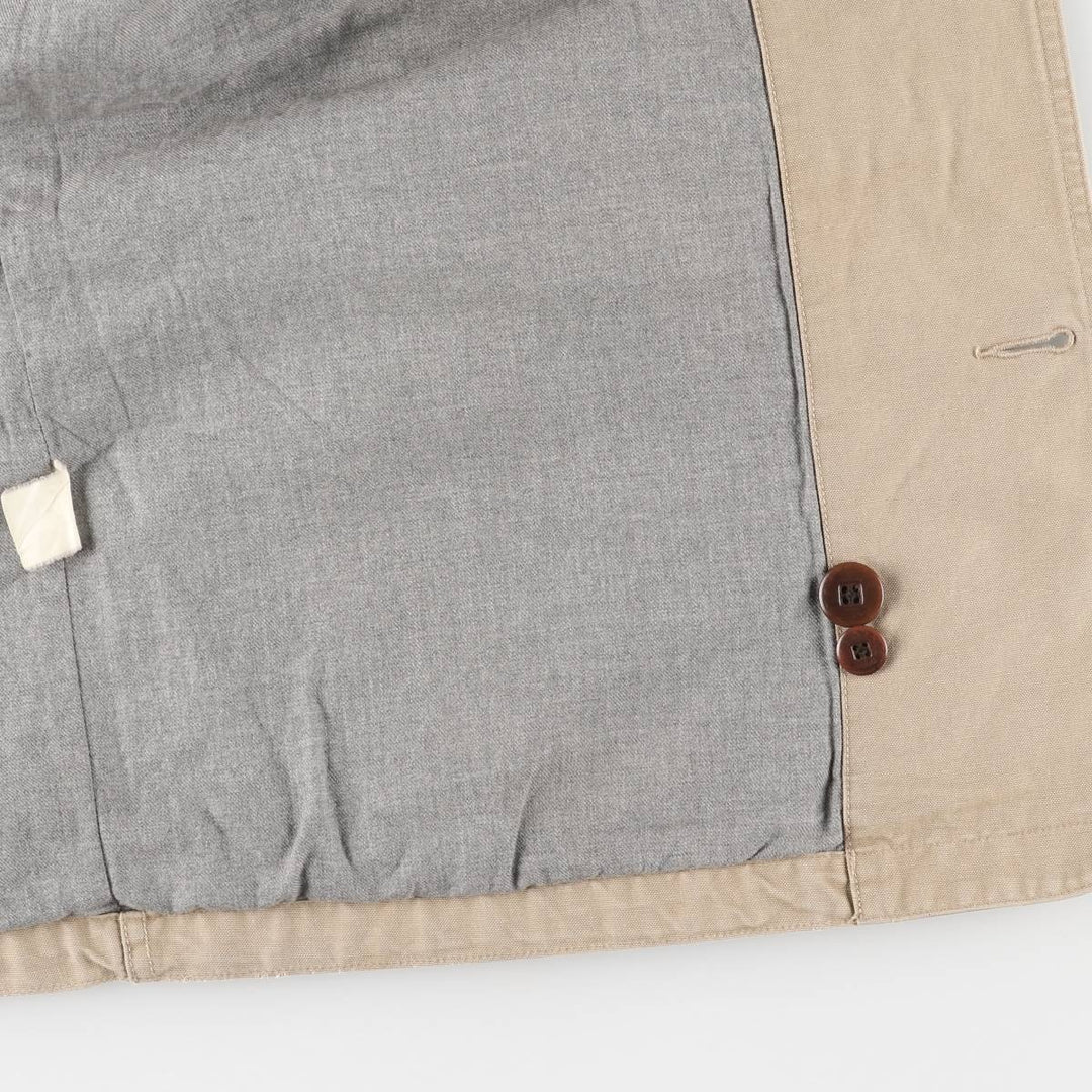 90s-00'S LLBean Duck Hunting Jacket, Men's XL cotton Beige type Vintage Second Hand