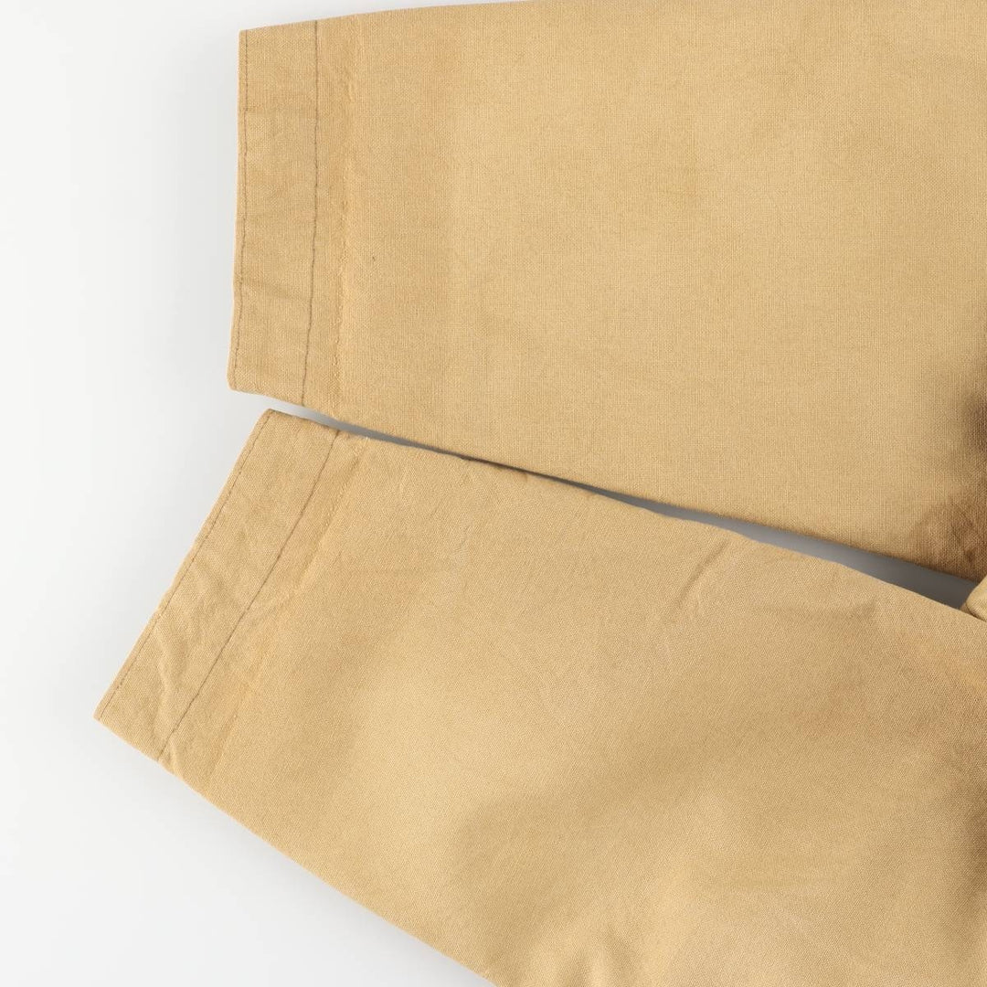 Vintage 1980'S LLBean padded duck hunting jacket, men's size XL unclear ocher yellow type Vintage Second Hand