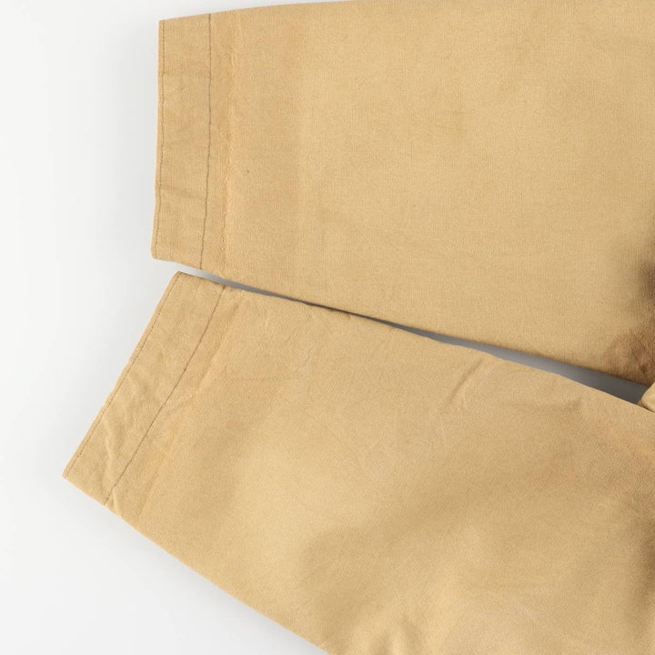 Vintage 1980'S LLBean padded duck hunting jacket, men's size XL unclear ocher yellow type Vintage Second Hand