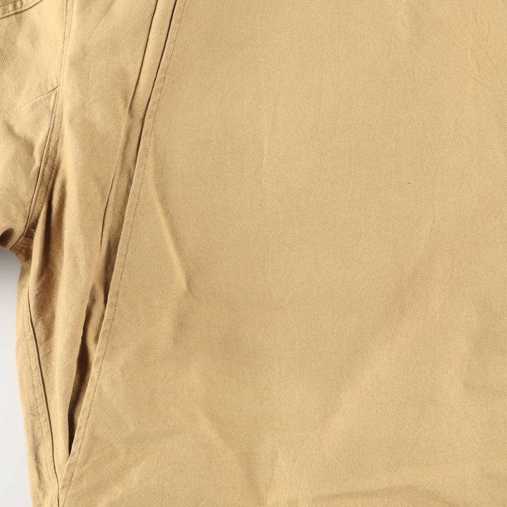 Vintage 1980'S LLBean padded duck hunting jacket, men's size XL unclear ocher yellow type Vintage Second Hand