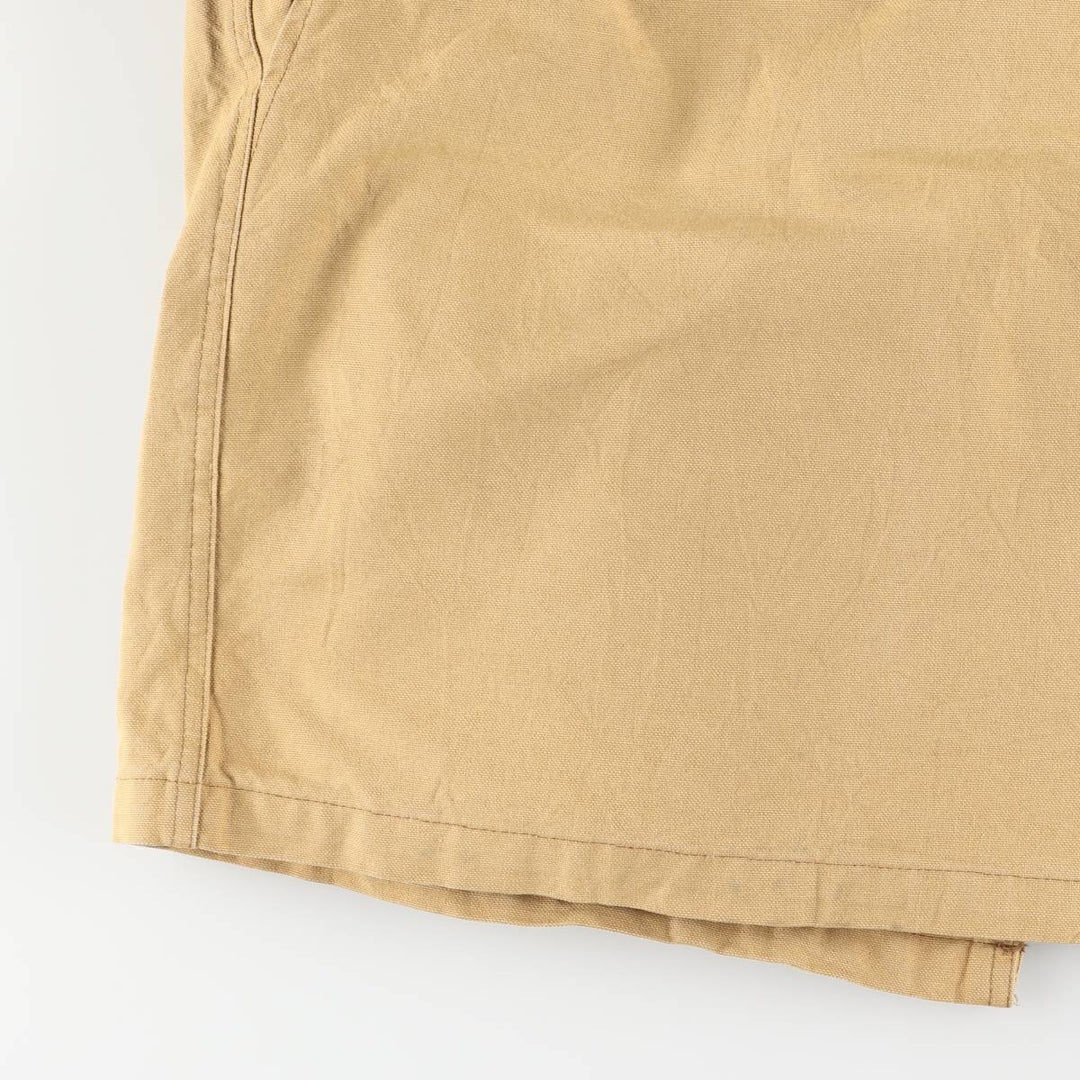 Vintage 1980'S LLBean padded duck hunting jacket, men's size XL unclear ocher yellow type Vintage Second Hand