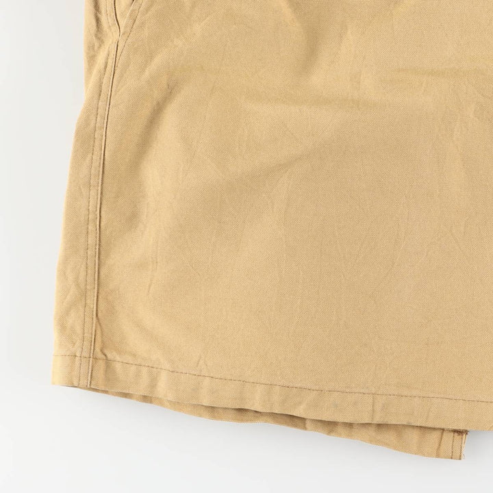 Vintage 1980'S LLBean padded duck hunting jacket, men's size XL unclear ocher yellow type Vintage Second Hand