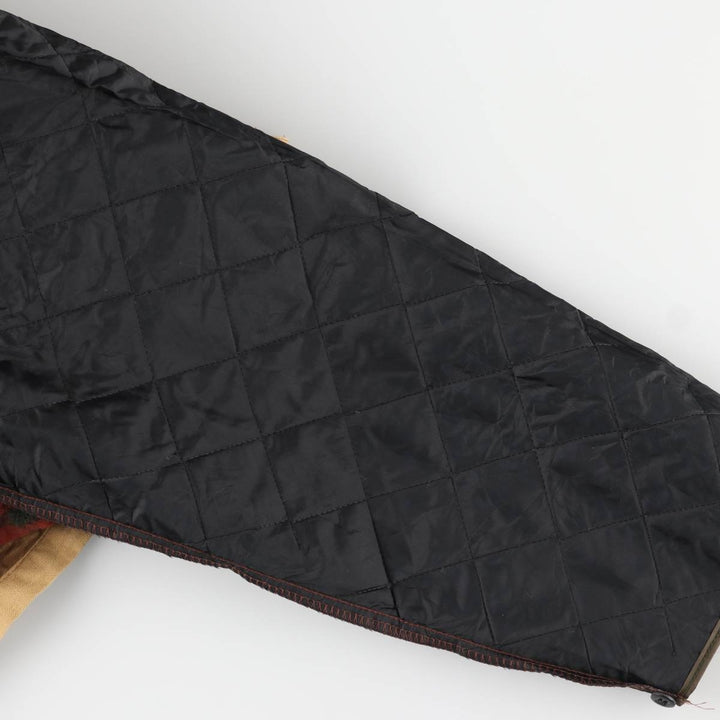 Vintage 1980'S LLBean padded duck hunting jacket, men's size XL unclear ocher yellow type Vintage Second Hand