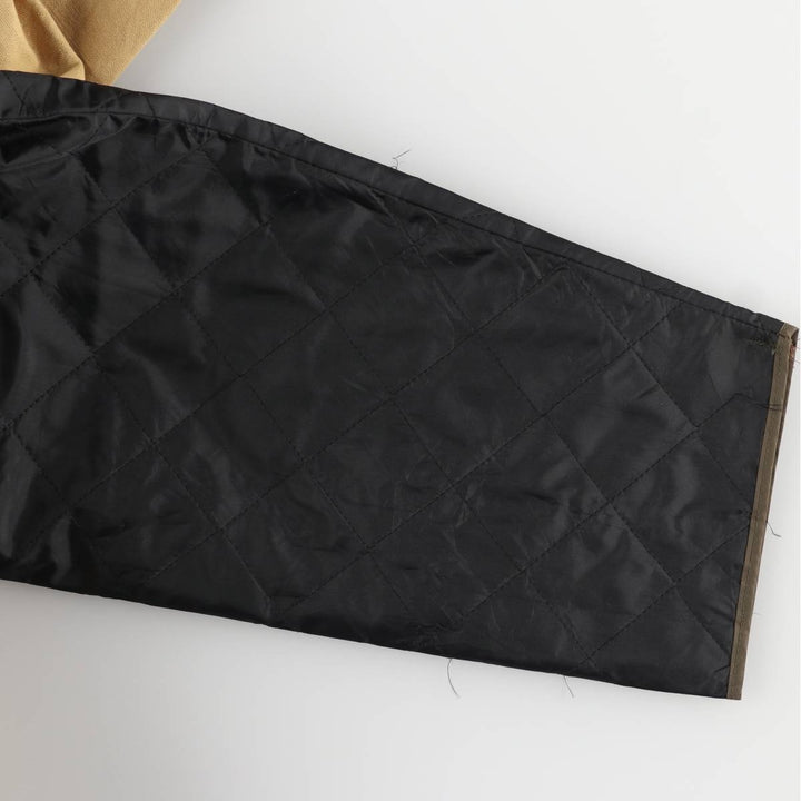 Vintage 1980'S LLBean padded duck hunting jacket, men's size XL unclear ocher yellow type Vintage Second Hand