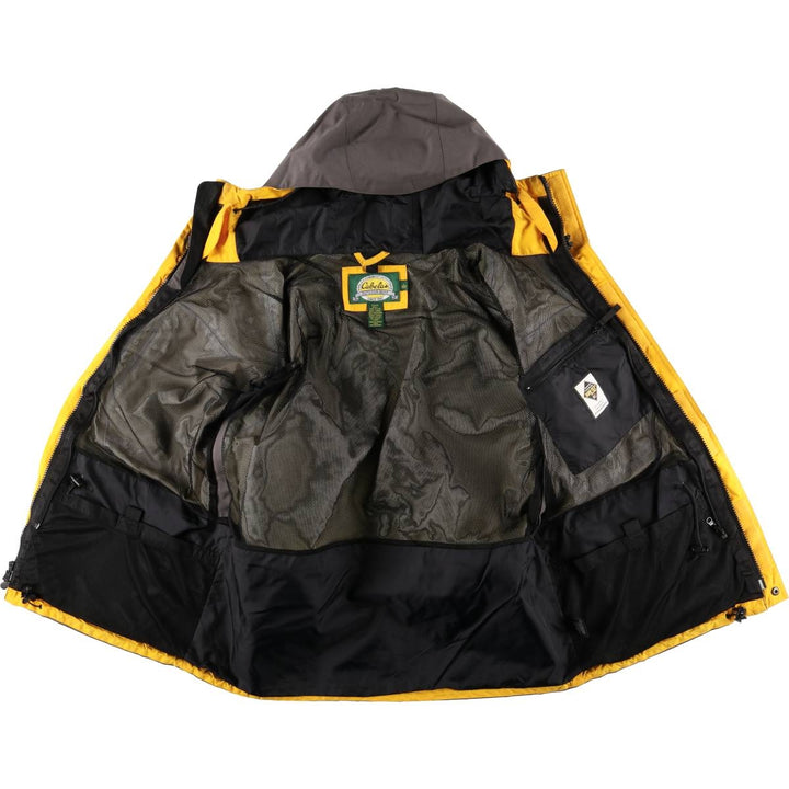 90s-00'S Cabelas GORE-TEX Mountain Parka Shell Jacket, Men's Size L Nylon gray type Vintage Second Hand