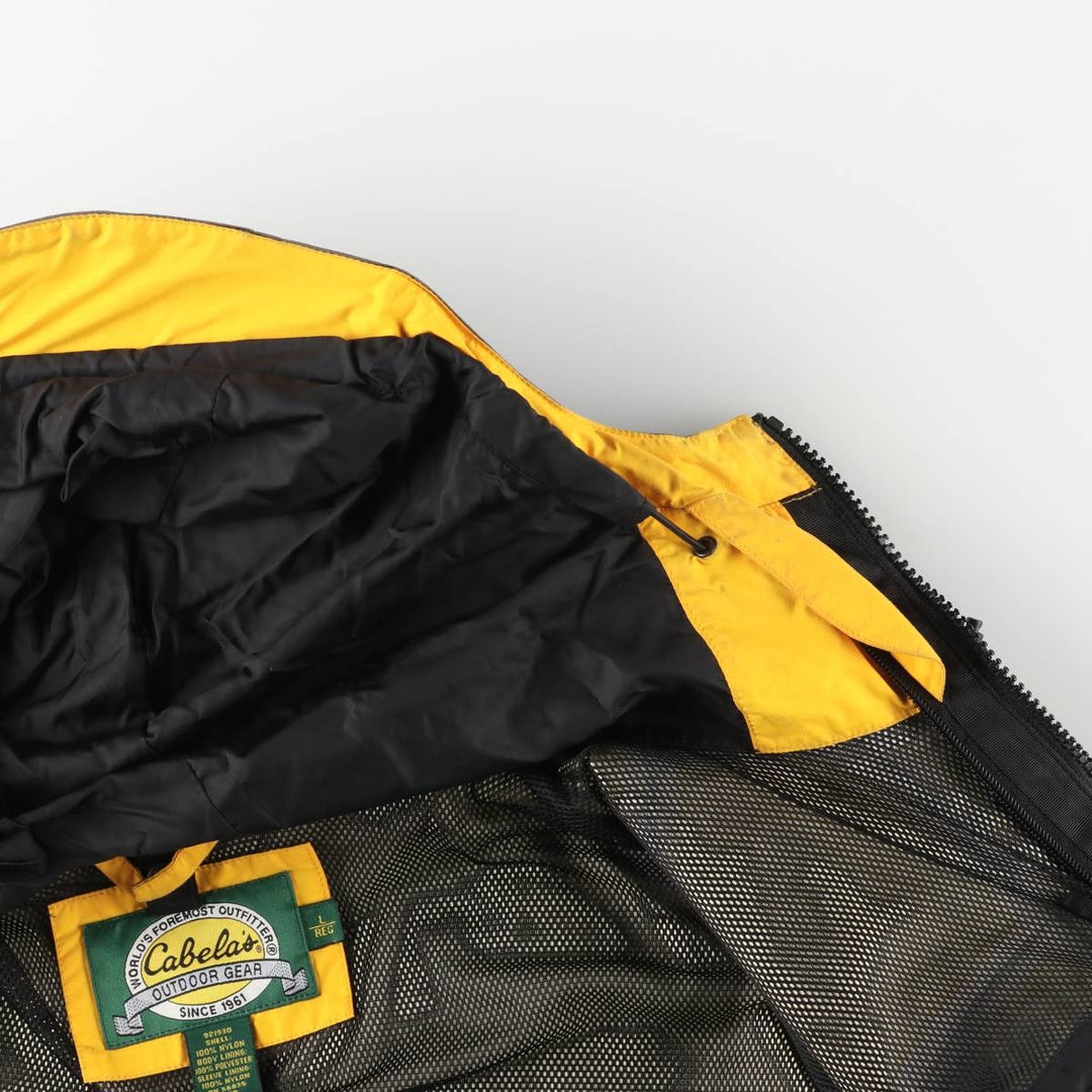 90s-00'S Cabelas GORE-TEX Mountain Parka Shell Jacket, Men's Size L Nylon gray type Vintage Second Hand
