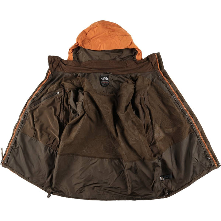 The North Face Summit Series GORE-TEX XCR Mountain Parka Shell Jacket, Men's XL Nylon (Gore-Tex) orange type Vintage Second Hand