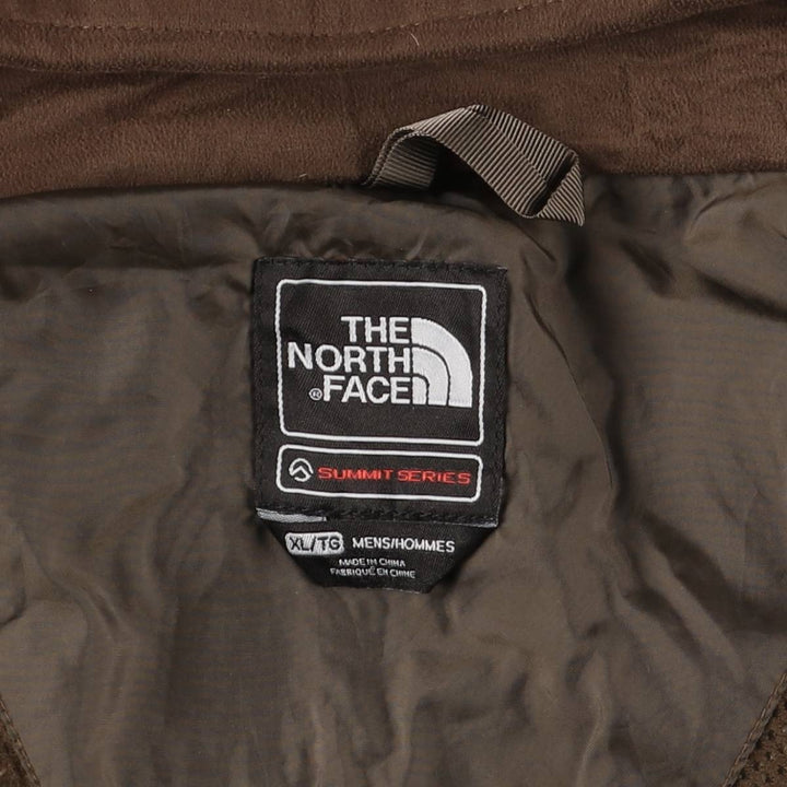 The North Face Summit Series GORE-TEX XCR Mountain Parka Shell Jacket, Men's XL Nylon (Gore-Tex) orange type Vintage Second Hand