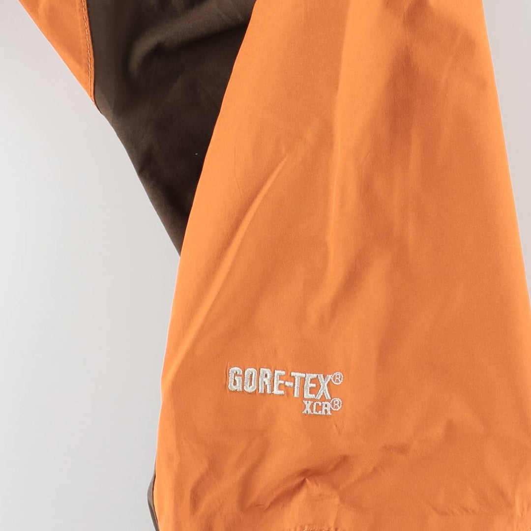 The North Face Summit Series GORE-TEX XCR Mountain Parka Shell Jacket, Men's XL Nylon (Gore-Tex) orange type Vintage Second Hand