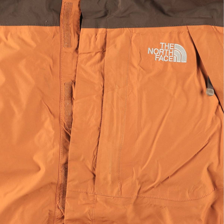 The North Face Summit Series GORE-TEX XCR Mountain Parka Shell Jacket, Men's XL Nylon (Gore-Tex) orange type Vintage Second Hand