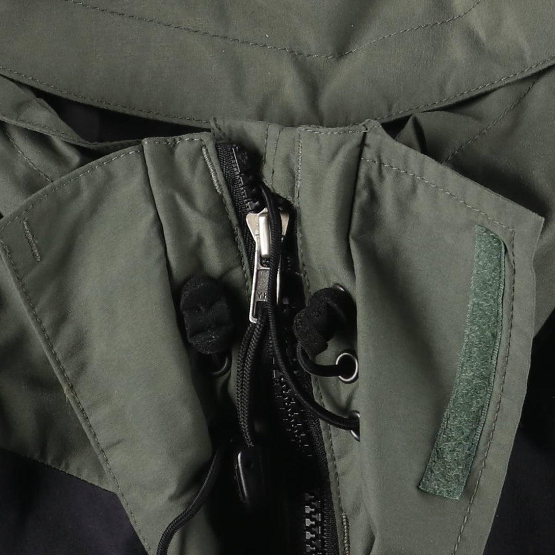 EMS GORE-TEX XCR Gore-Tex Mountain Parka Shell Jacket, Men's Size M Nylon (Gore-Tex) Khaki type Vintage Second Hand