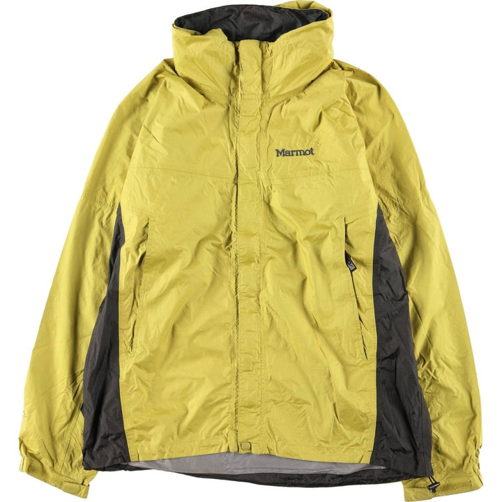 Marmot Ripstop Mountain Jacket, Shell Jacket, Men's XL Nylon yellow type Vintage Second Hand