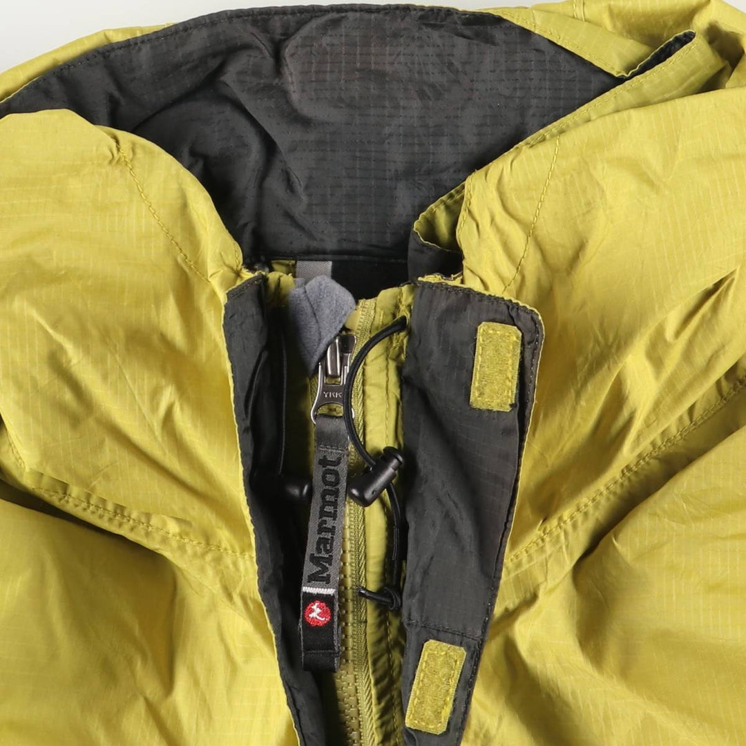 Marmot Ripstop Mountain Jacket, Shell Jacket, Men's XL Nylon yellow type Vintage Second Hand