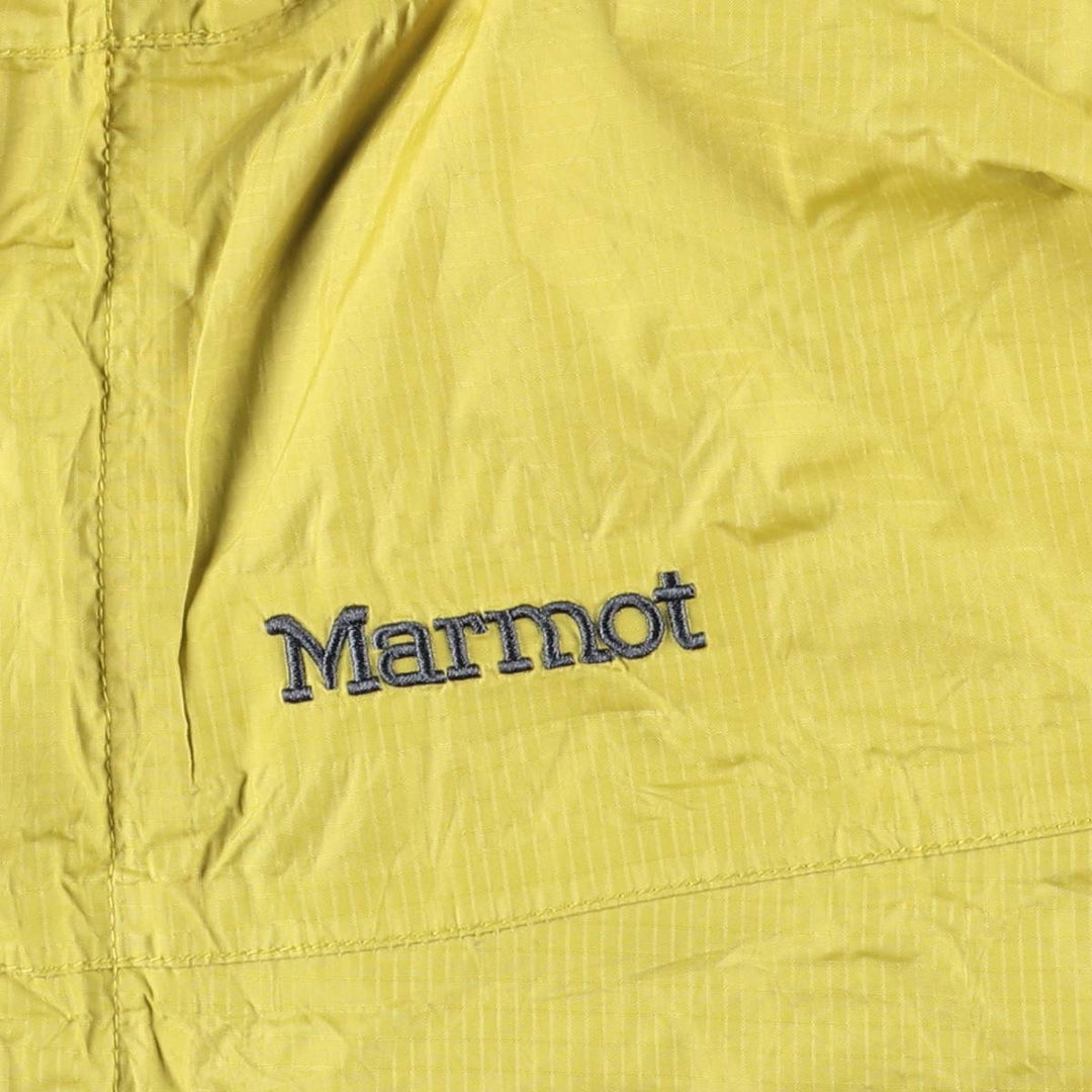 Marmot Ripstop Mountain Jacket, Shell Jacket, Men's XL Nylon yellow type Vintage Second Hand