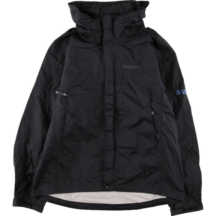 2000'S Marmot Ripstop Nylon Jacket, Men's Size Medium Nylon black type Vintage Second Hand