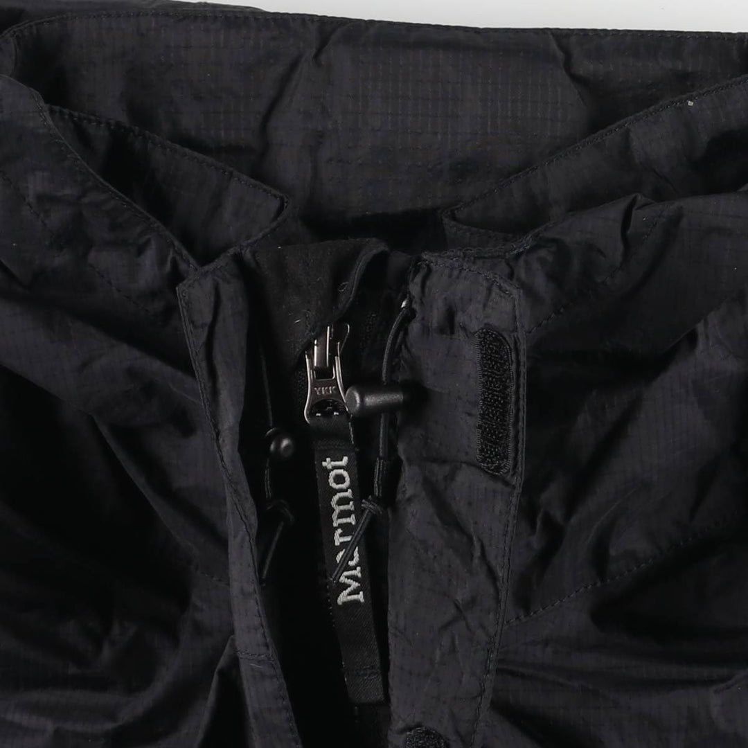 2000'S Marmot Ripstop Nylon Jacket, Men's Size Medium Nylon black type Vintage Second Hand