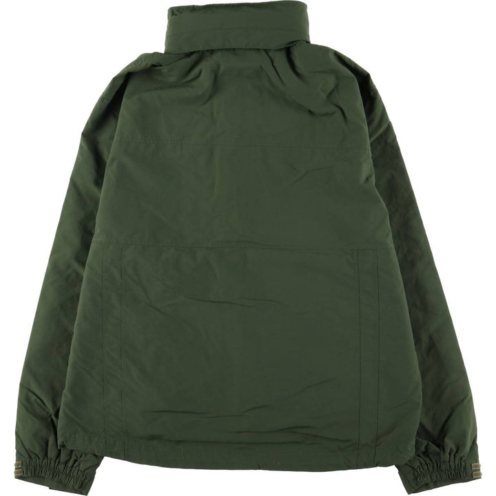 90s-00'S LLBean Mountain Jacket, Shell Jacket, Men's Size L Nylon Khaki type Vintage Second Hand